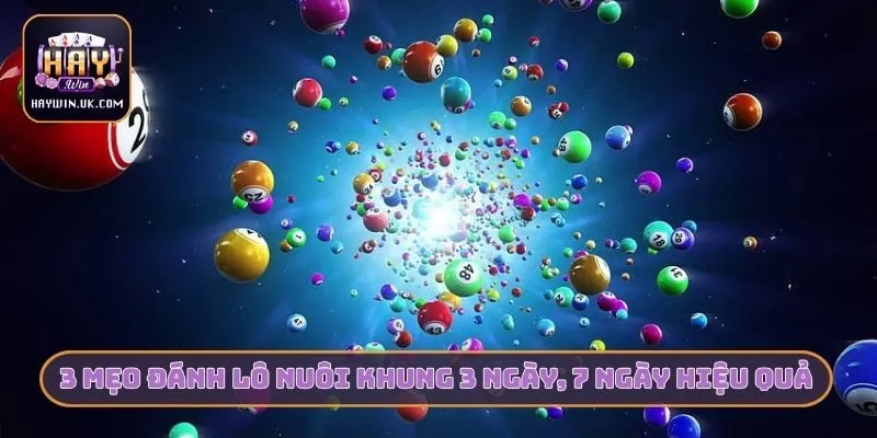 Mẹo Đánh Lô Nuôi Khung 3 Ngày, 7 Ngày Tăng Lợi Nhuận HAYWIN 3 3 mẹo đánh lô nuôi khung 3 ngày, 7 ngày hiệu quả