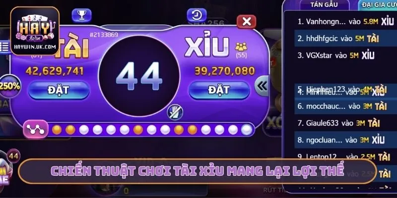 Tổng Hợp 4 Chiến Thuật Chơi Tài Xỉu Giúp HAYWIN Bùng Nổ 2 Chiến thuật chơi tài xỉu mang lại lợi thế