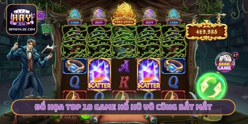 Top 10 Game Nổ Hũ Uy Tín - HAYWIN Cam Kết Trả Thưởng Nhanh 2 Đồ họa top 10 game nổ hũ vô cùng bắt mắt