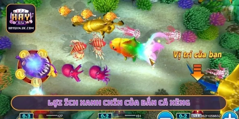 Top 3 Mẹo Chơi Bắn Cá Xèng Cực Đỉnh - Nhận Quà Cùng HAYWIN 2 Lợi ích xanh chín của bắn cá xèng